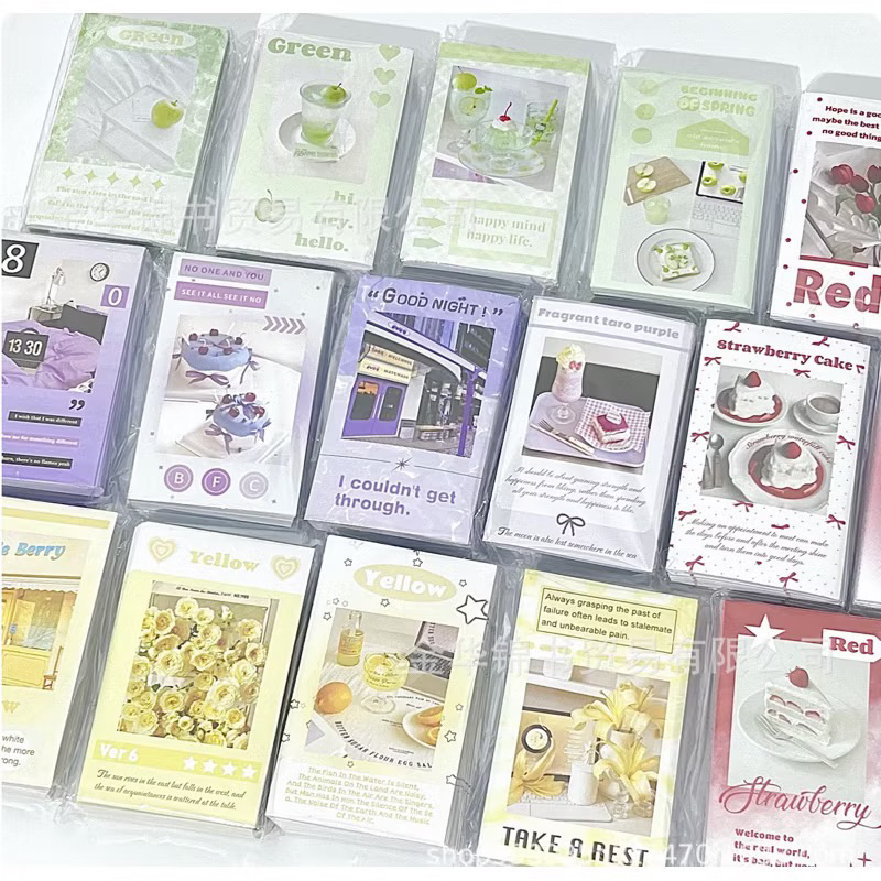 [5x8.8] RANDOM STICKER NIÊM PHONG NHIỀU MẪU | Shopee Việt Nam