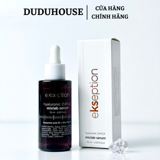 Tinh Chất Kẽm Ekseption Hyaluronic ZnPCA Mixlab Serum Giảm Mụn, Kiềm Dầu, Dưỡng Ẩm 75ml Duduhouse