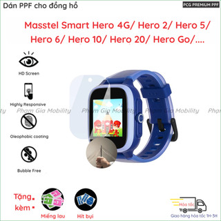 [2 Cái] Dán PPF màn đồng hồ cho Masstel Smart Hero Air Star 4G Go 2 5 6 ...