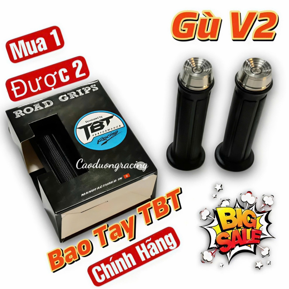 Gù tay lái xe máy inox 304 mẫu thái salaya và bao tay TBT chính hãng ...