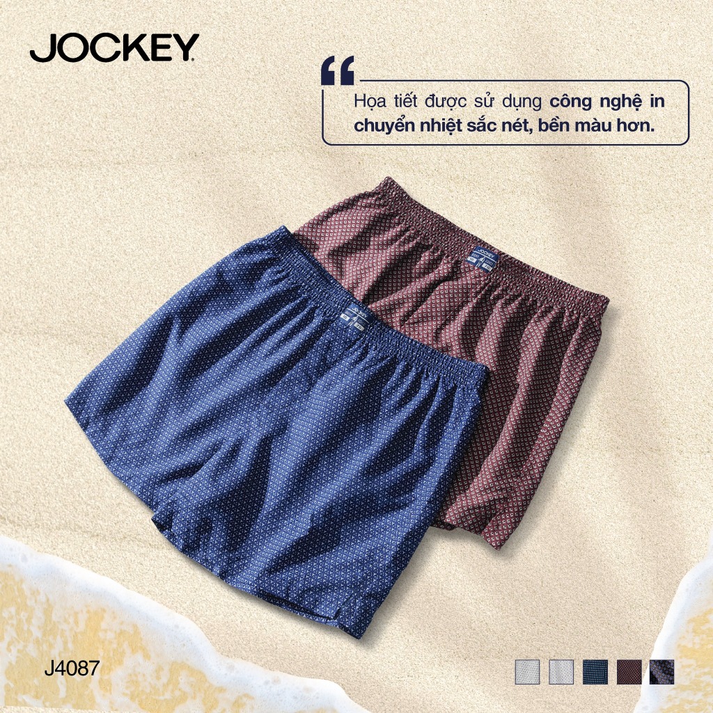 Ảnh Quần Boxer kate Nam Jockey in họa tiết - J4087 1