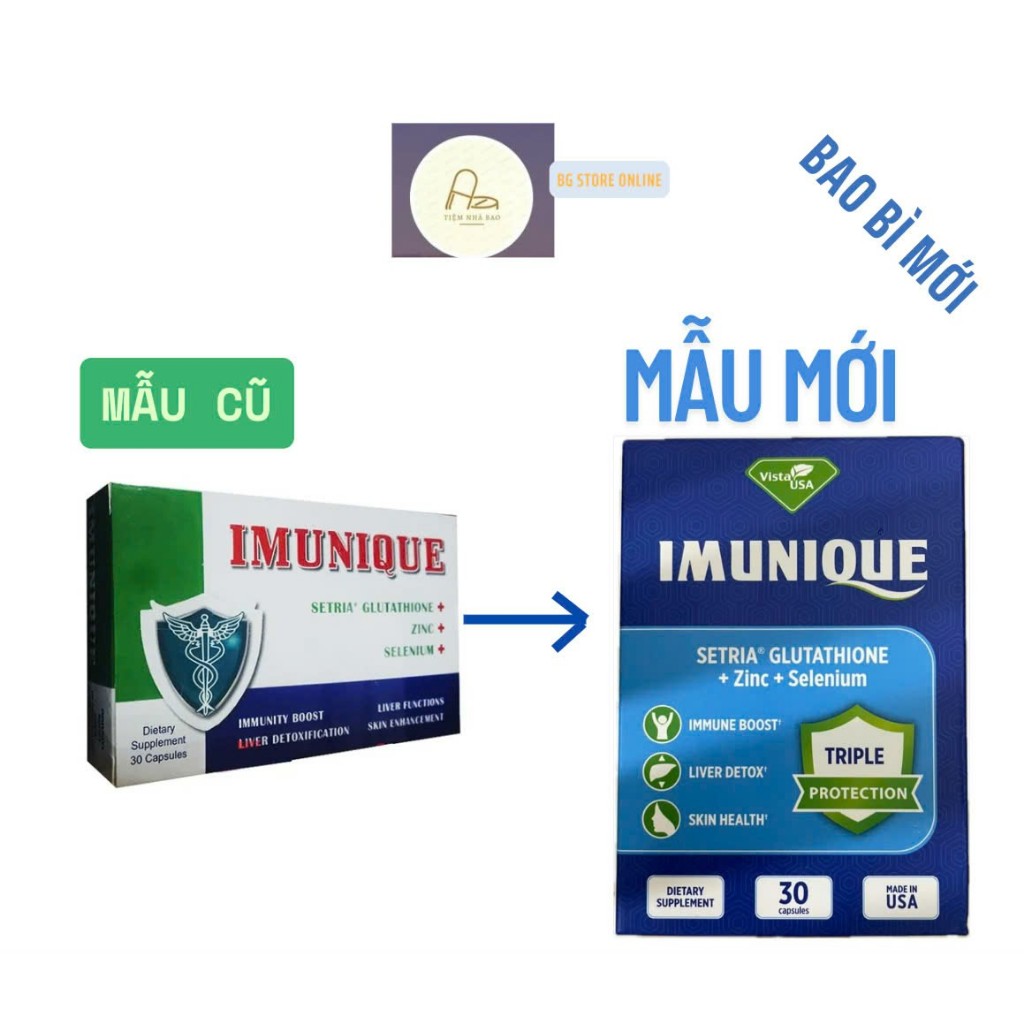 glutathione thi c gan c gip gii khng? NK M) Imunique- Vin ung