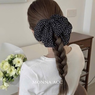 Kẹp Tóc Càng Cua Nơ Chấm Bi Kiểu Pháp - Kẹp Tóc Điệu Đà Thanh Lịch Dành Cho Chị Em - Kho Sỉ Gia Dụng Alulu