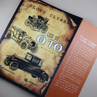 Sách Lịch sử Ô tô - Nhà sách An thư