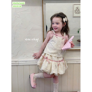 [💓💓MẪU MỚI 2025💓💓] Váy Công Chúa Bé Gái Cao Cấp style Hàn Quốc– Ren Hoa Sang Trọng, Siêu Xinh