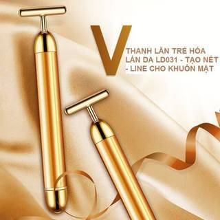 Thanh lăn 24k massage mặt Beauty Bar giúp nâng cơ , ngăn ngừa lão hoá nhăn da - CÔ THƯ MARKET
