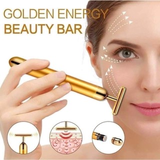 Thanh lăn 24k massage mặt Beauty Bar giúp nâng cơ , ngăn ngừa lão hoá nhăn da - CÔ THƯ MARKET