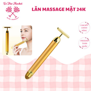 Thanh lăn 24k massage mặt Beauty Bar giúp nâng cơ , ngăn ngừa lão hoá nhăn da - CÔ THƯ MARKET