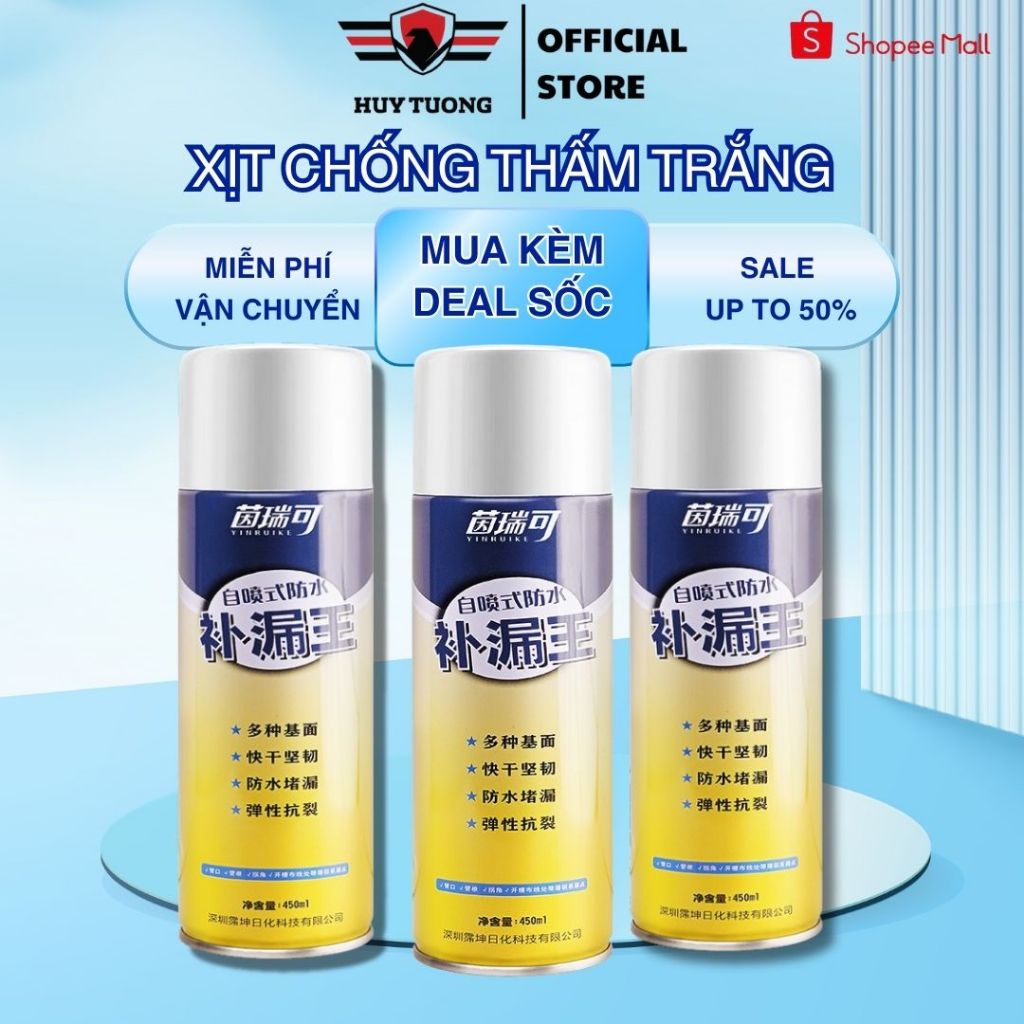 Bình Xịt Chống Thấm Nano Nhật Bản - Chống Dột, Chịu Nhiệt, Đa Năng