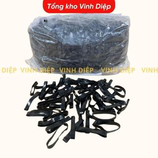 1 bịch 1kg chun buộc tóc, chun cột tóc nhiều màu dai tốt