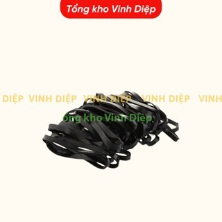 1 bịch 1kg chun buộc tóc, chun cột tóc nhiều màu dai tốt