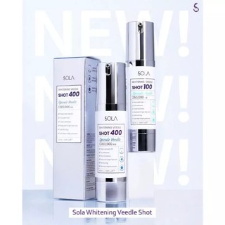 Vi Kim Sinh Học Giảm Nám Chuyên Sâu Sola Whitening Reedle Shot 100/400 50ml - Bebeau