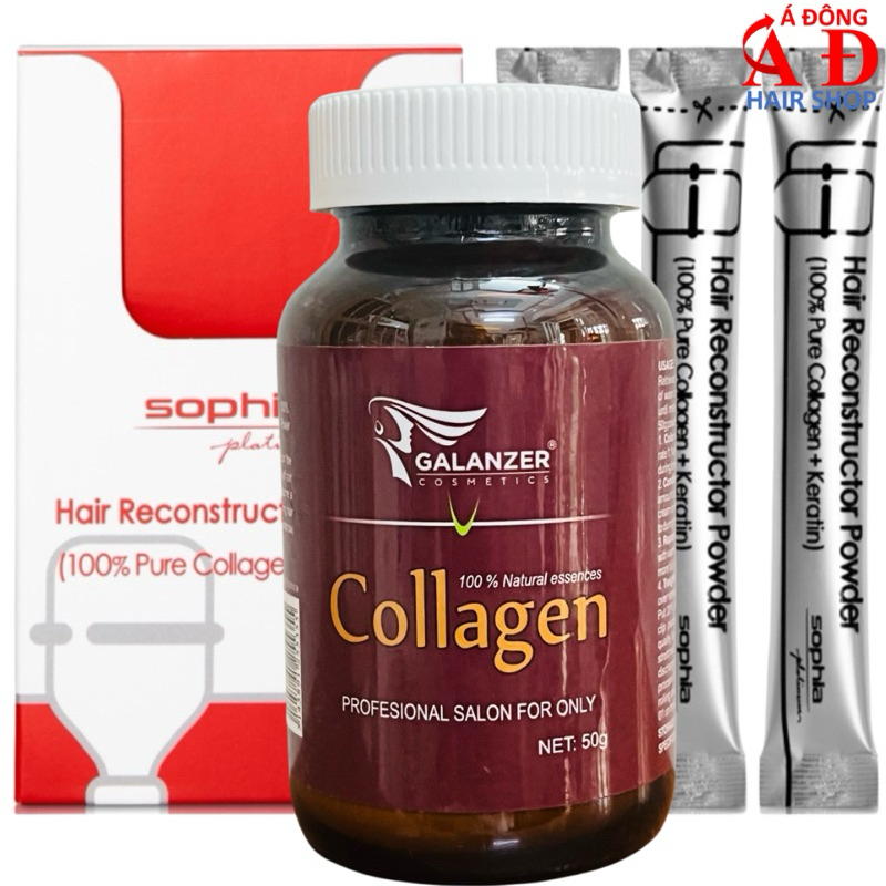 BỘT COLLAGEN SOPHIA - GALANZER PHỤC HỒI TÓC HƯ TỔN TUYỆT VỜI