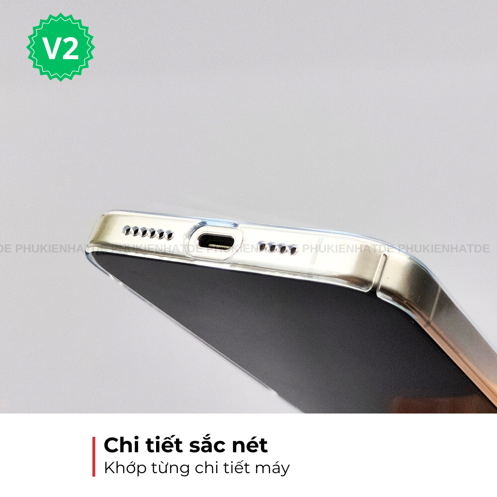 Ốp lưng dành cho iphone Slimcase WK One Trong Suốt Chống Ố Vàng - phukienhatde