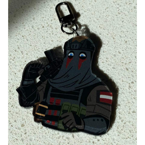 Ghost and Konig | COD Acrylic Keychain