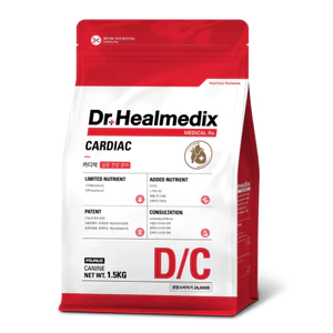 THỨC ĂN HẠT KHÔ HỖ TRỢ TIM CHO CHÓ DR. HEALMEDIX CARDIAC 1.5kg