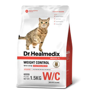 Thức ăn hạt cho mèo DR.HEALMEDIX WEIGHT CONTROL FELINE quản lí cân nặng & dị ứng thức ăn 1.