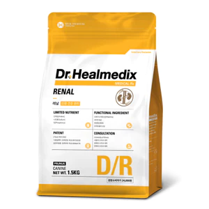 THỨC ĂN HẠT PHÒNG VÀ ĐIỀU TRỊ BỆNH THẬN CHO CHÓ - DR. HEALMEDIX RENAL 1,5kg
