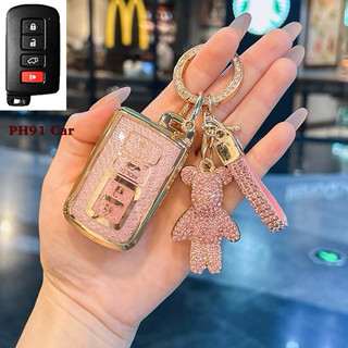 Ốp vệ khoá Smartkey TOYUTA HighLander 2014-2019 CAMRY 2017  COROLA ALTIS 19-20-21