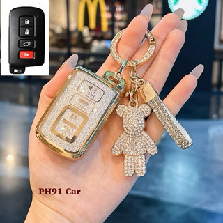 Ốp vệ khoá Smartkey TOYUTA HighLander 2014-2019 CAMRY 2017  COROLA ALTIS 19-20-21