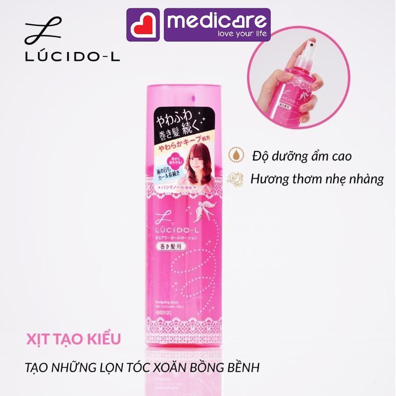 Xịt tạo kiểu tóc xoăn LUCIDO-L 180ml