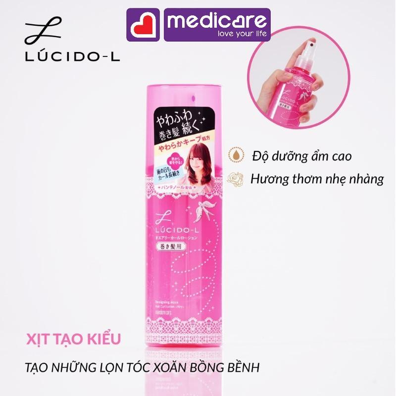 Xịt tạo kiểu tóc xoăn LUCIDO-L 180ml