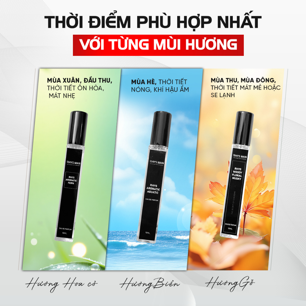 Ảnh Nước hoa nam RHYS MAN lịch lãm, đẳng cấp, lưu hương tới 12h 10ml/chai 3