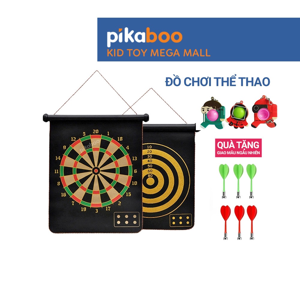 Đồ chơi thể thao cho bé Pikaboo: Bộ phi tiêu an toàn giúp bé vận động khỏe mạnh