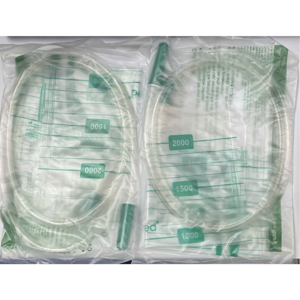 Combo 10 túi đựng nước tiểu, túi tiểu Geetmed