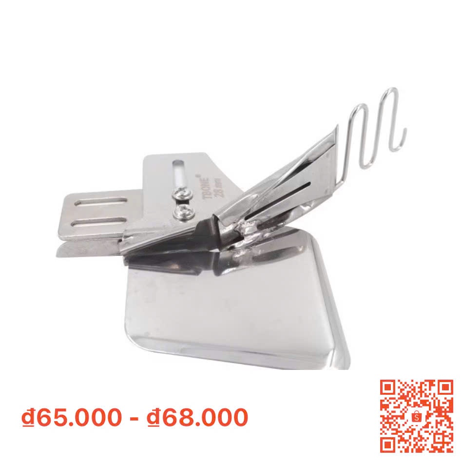Cữ Viền Bọc 123 TBONE - Không Cần Thay Răng Cưa Mặt Nguyệt - Máy May 1 Kim Công Nghiệp & Gia Đình