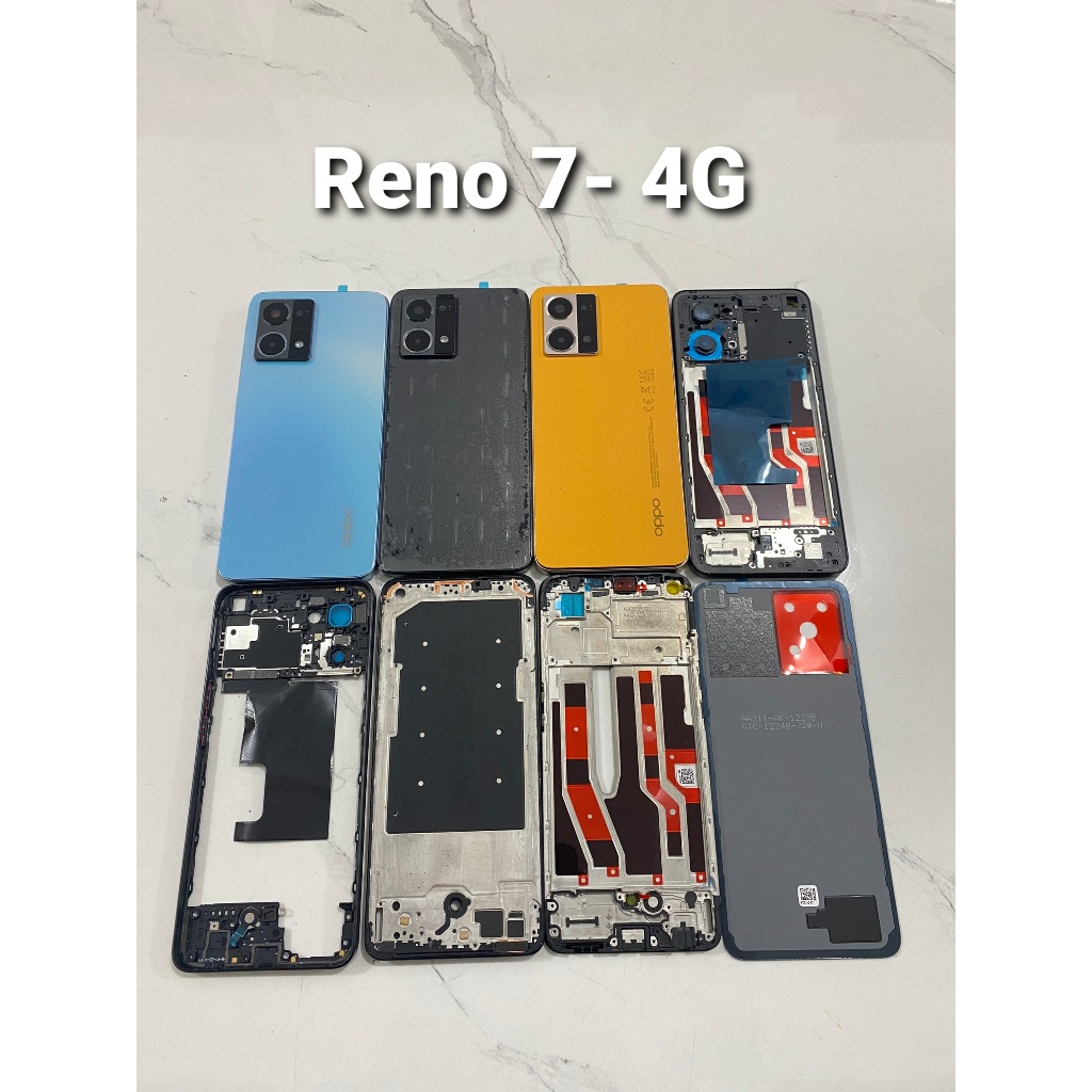 Vỏ Bộ Oppo Reno 7 4G Zin Hãng | Đầy Đủ Khung Sườn, Phím bấm, Kính ...