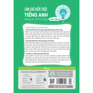 Sách - Tham khảo Lớp 9 - Làm Chủ Kiến Thức Tiếng Anh Bằng Sơ Đồ Tư Duy – Lớp 9 Tập 2