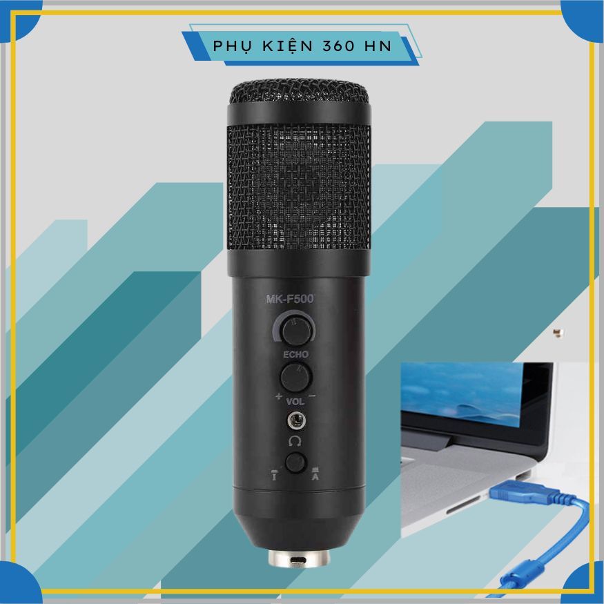 Microphone Thu Âm Live Stream MK-F500USB - Kết nối qua cổng USB ...
