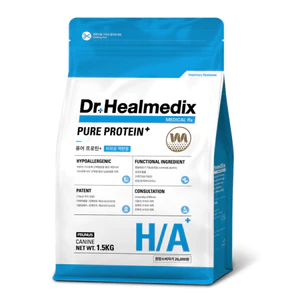 THỨC ĂN HẠT KHÔ CHO CHÓ HỖ TRỢ DỊ ỨNG THỨC ĂN DR. HEALMEDIX HYPOALLERGENIC PURE PROTEIN PLUS 1.5Kg