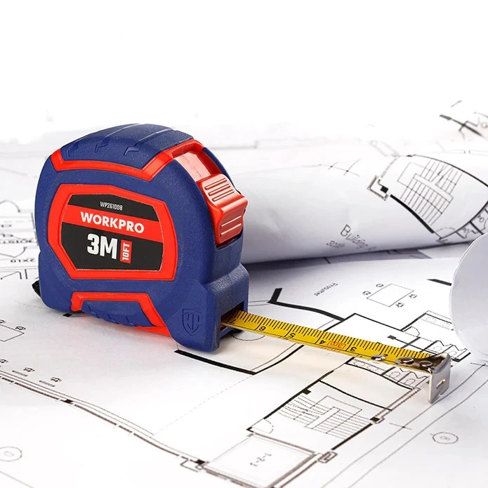 THƯỚC MÉT THƯỚC CUỘN THÉP 3M - 7,5M CAO CẤP CHÍNH HÃNG WORKPRO ĐO LƯỜNG CHÍNH XÁC - CHẤT LIỆU TRÁNG NILON BỀN BỈ