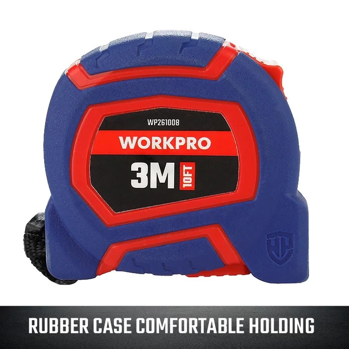 THƯỚC MÉT THƯỚC CUỘN THÉP 3M - 7,5M CAO CẤP CHÍNH HÃNG WORKPRO ĐO LƯỜNG CHÍNH XÁC - CHẤT LIỆU TRÁNG NILON BỀN BỈ