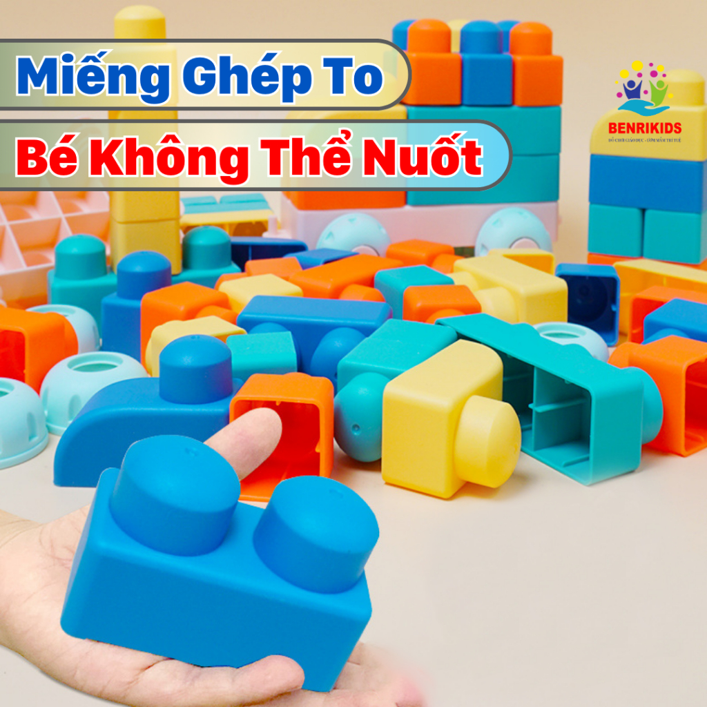 Ảnh Đồ Chơi Xếp Hình Cho Bé Bộ Lắp Ghép Xếp Mô Hình Bằng Nhựa Nhiều Chi Tiết Cho Trẻ Em Sáng Tạo 2