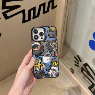 Ốp Lưng iPhone Shark Cute Chống Sốc, Bảo Vệ Camera Dành Cho iP 7/8/X/XS/11/12/13/14/15/16/17/Plus/Pro/Max/Air
