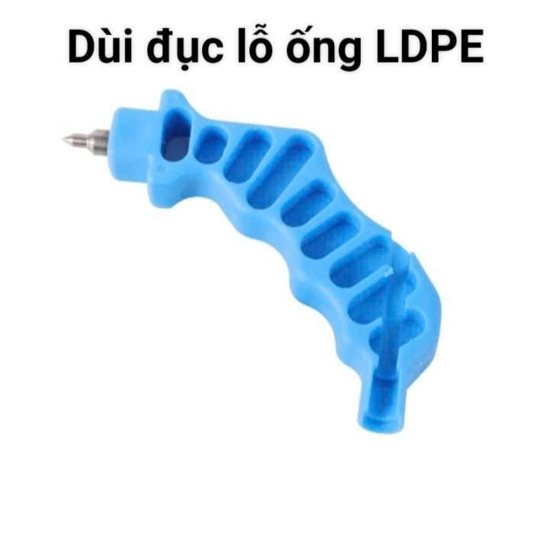 dùi đục lỗ 5mm hoặc 7mm , 9mm tùy chọn , đục lỗ xài cho khởi thủy 6mm ra dây 6mm hoặc 8mm , 10x12,8x10