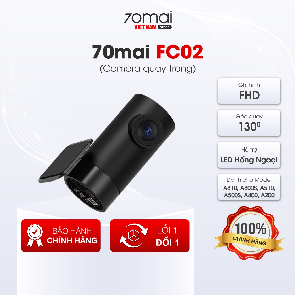 Mắt camera ghi hình trong xe 70mai FC02 dành cho cam hành trình 70mai ...