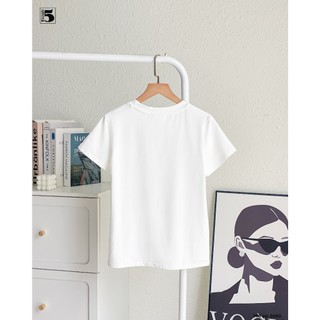 Áo thun from dáng ngắn tay, chất cotton mềm mại from basic Twenty.5- 6660