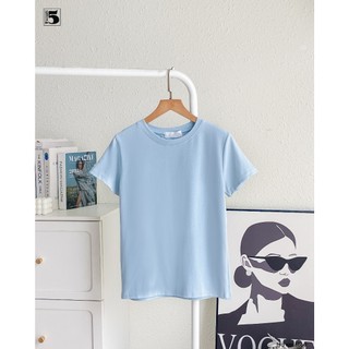 Áo thun from dáng ngắn tay, chất cotton mềm mại from basic Twenty.5- 6660