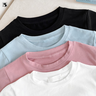 Áo thun from dáng ngắn tay, chất cotton mềm mại from basic Twenty.5- 6660
