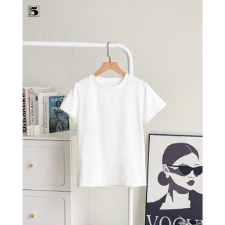 Áo thun from dáng ngắn tay, chất cotton mềm mại from basic Twenty.5- 6660