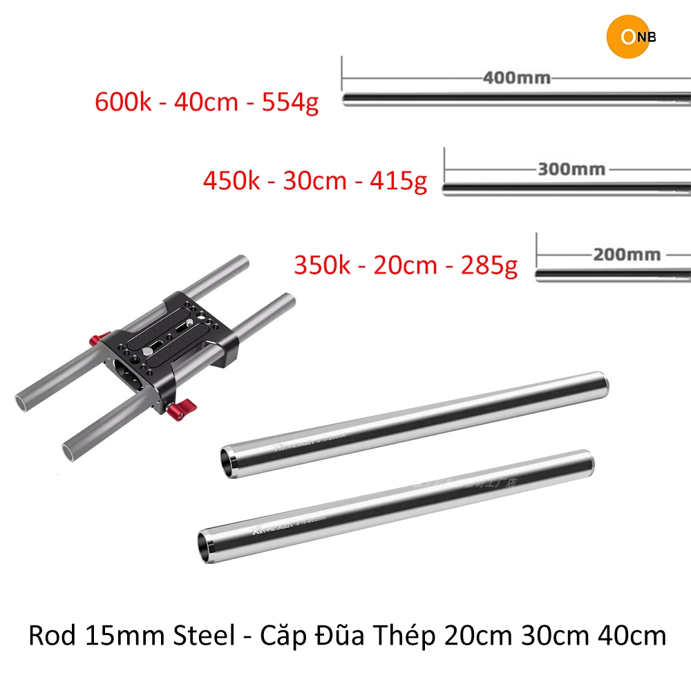 Rod 15mm Steel - Cặp đũa thép 20cm 30cm 40cm chuẩn 15mm | Shopee Việt Nam