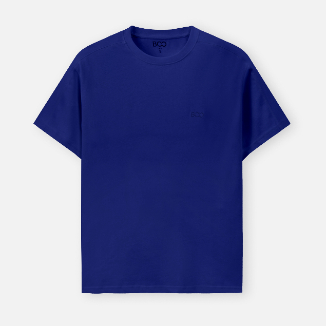 Ảnh Áo Thun BOO Unisex Overfit Can vai Thêu Logo Cá tính 4