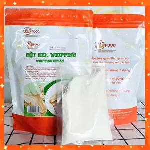 100g Bột kem whipping cream ADFOOD - chuyên dùng trong làm bánh và pha chế đồ uống, tạo lớp kem mềm mịn, đẹp mắt bánh