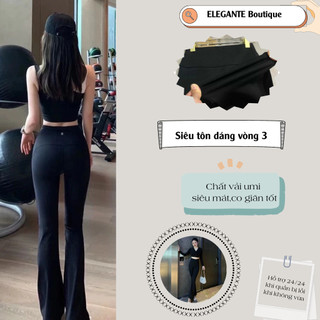 Quần Cạp Cao Legging Nâng Mông Chuẩn Siêu Tôn Dáng
