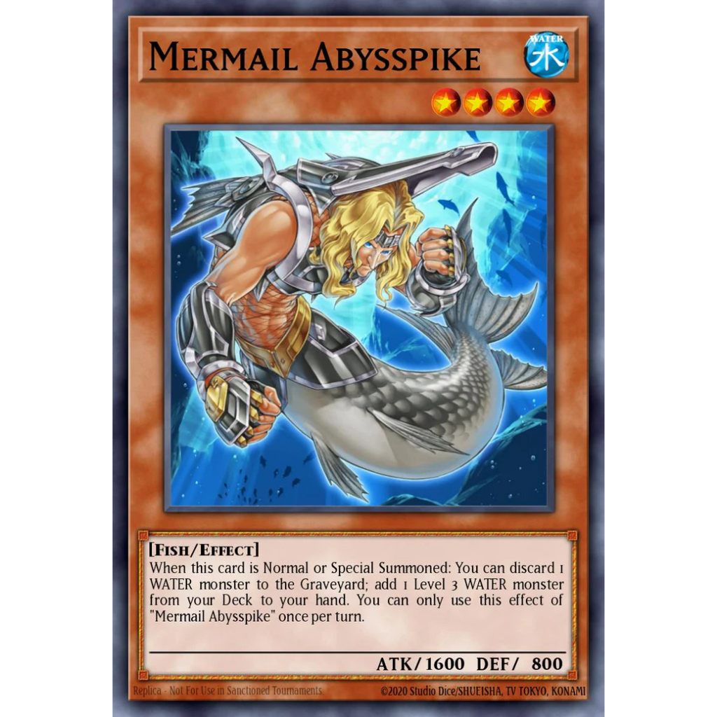 [KW2 Yugioh] [EN-UK] Thẻ bài RA04-EN012 Mermail Abysspike | Shopee Việt Nam