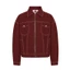 GOUNI® KAKI DENIM ZIP JACKET / WINE RED